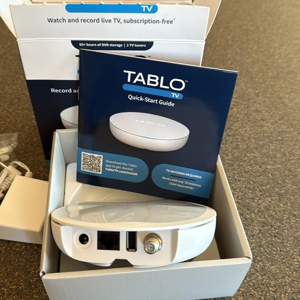 Tablo TV Streaming Device in Cream Brand New!!!
Selling it. I no longer need it. - Picture 3 of 4